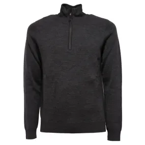 8438K maglione lupetto uomo PAOLO PECORA grey wool/cotton sweater man