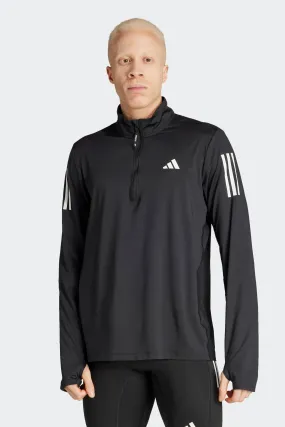 adidas Own The Run - Top sportivo con zip corta