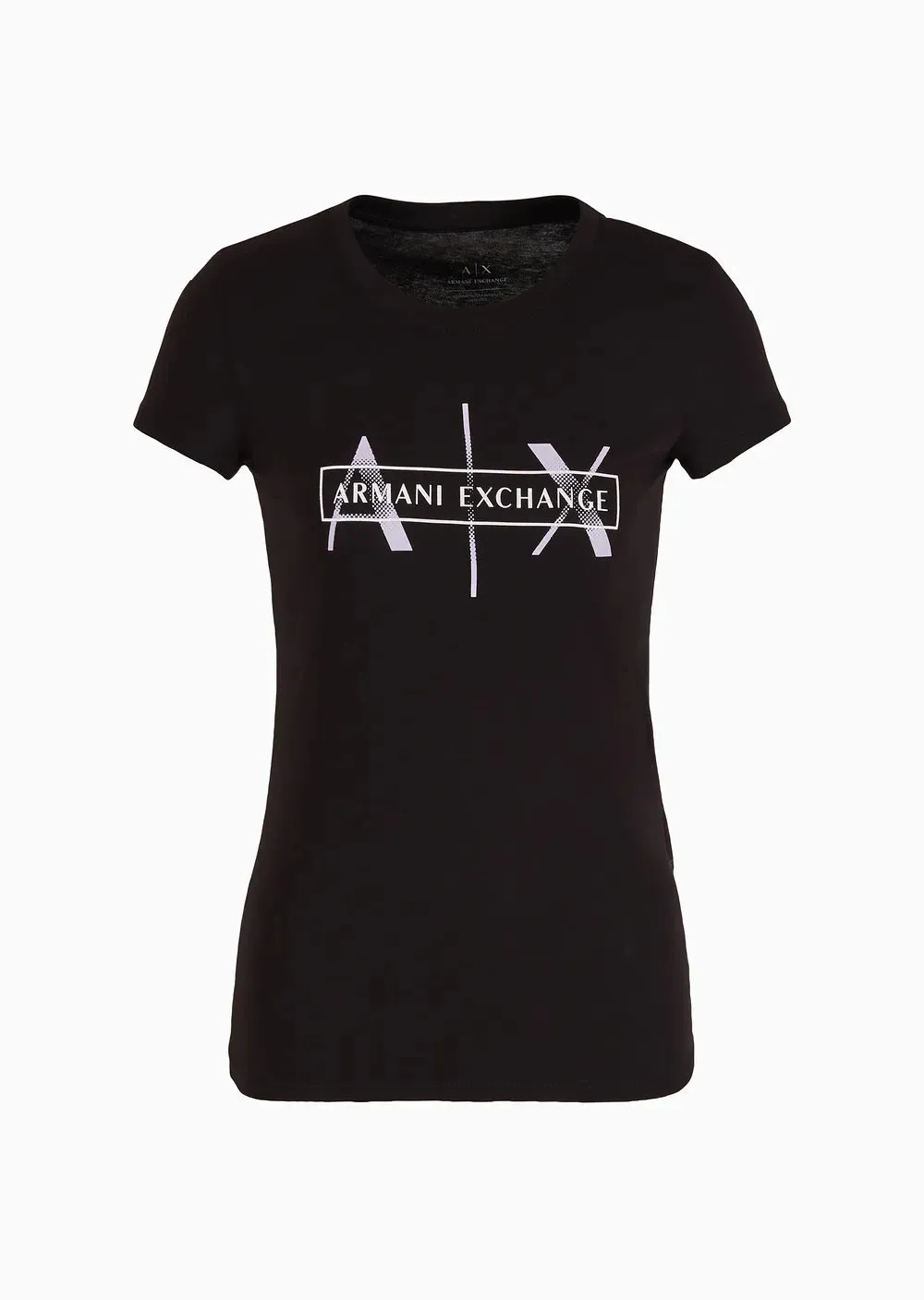 Armani Exchange donna t-shirt 3DYT46 YJ3RZ 1200 colore Nero