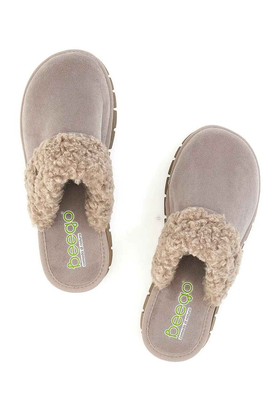   BEEGO Pantofole Taupe Beego 7522