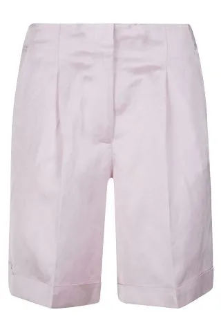BERMUDA TWILL DI LINO  PESERICO DONNA P0416306653795