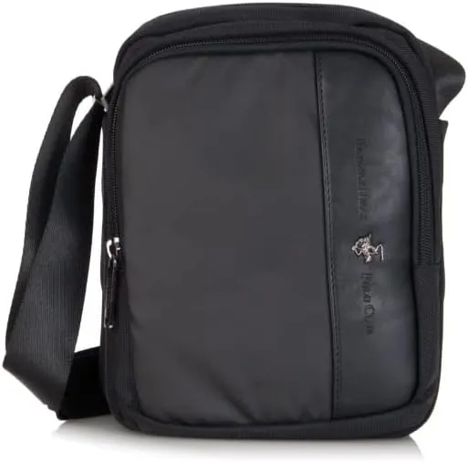 BEVERLY HILLS Borsa a Tracolla Uomo - Nero modello BH-1371