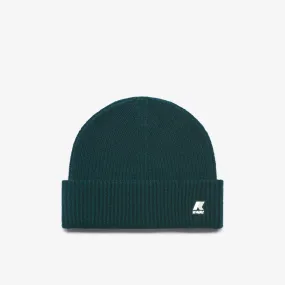 BRICE CARDIGAN STITCH WOOL GREEN PETROL