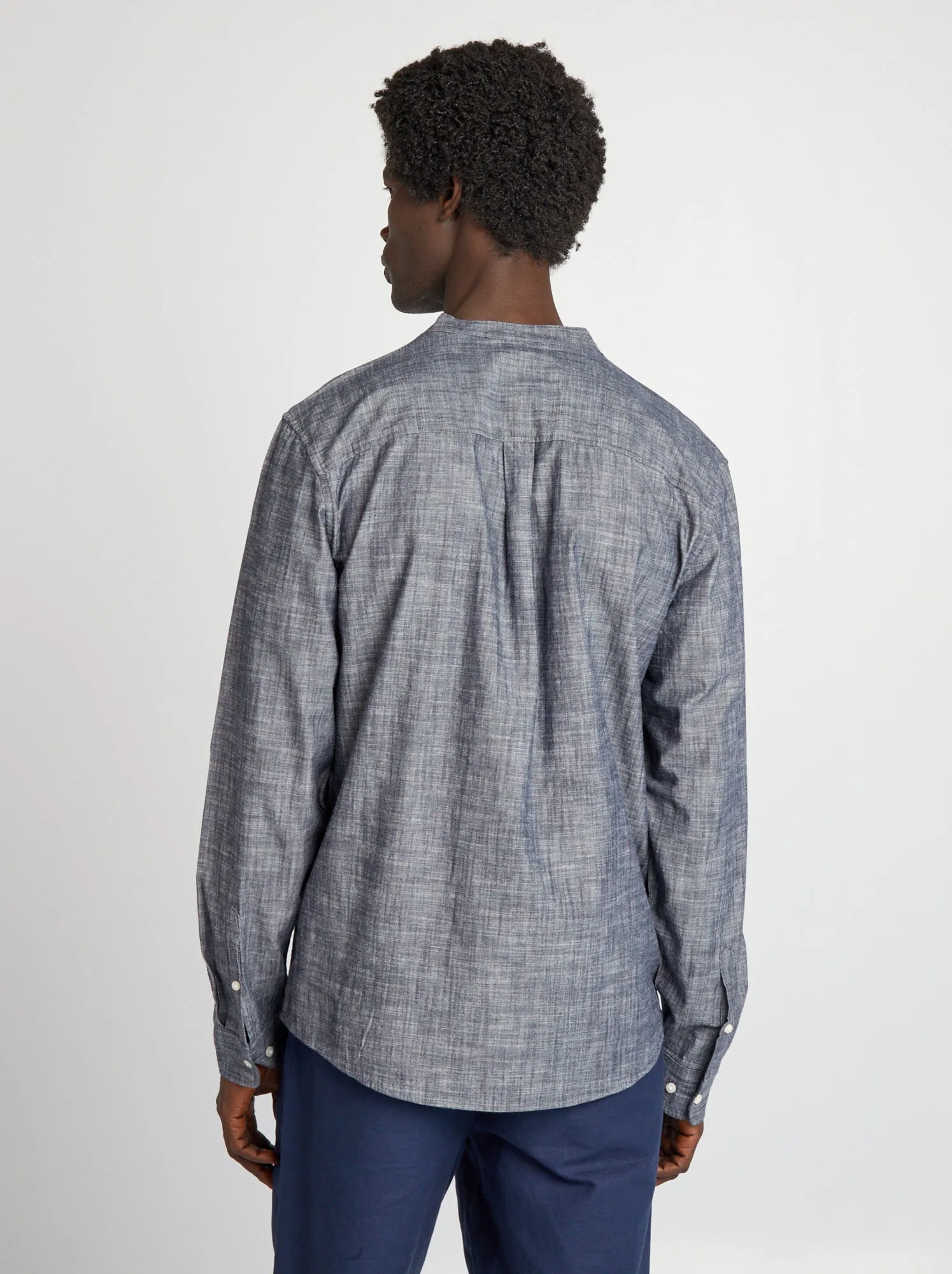 Camicia in chambray - BLU