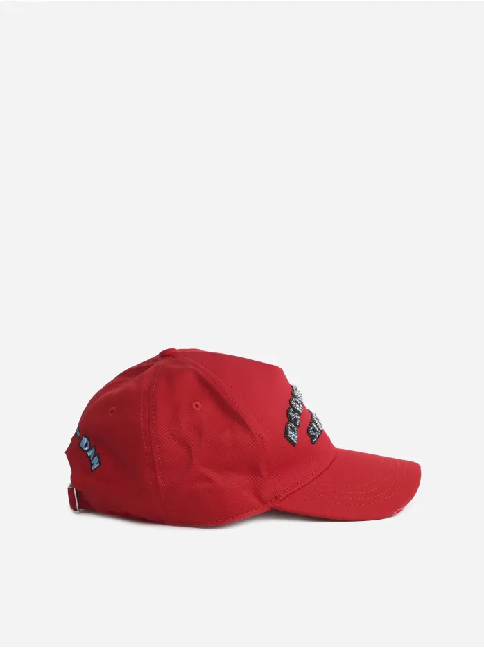 Cappello da baseball in cotone con logo
