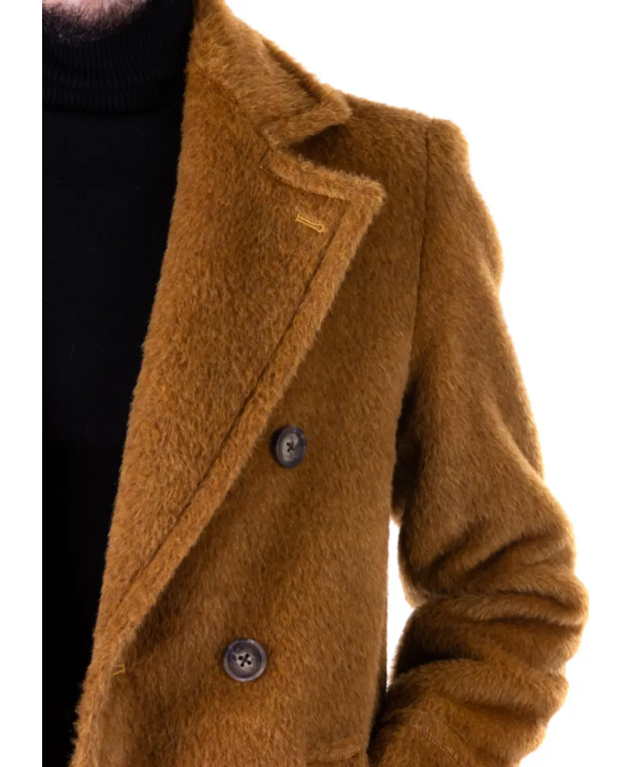 Cappotto cammello, Teddy - Doppiopetto