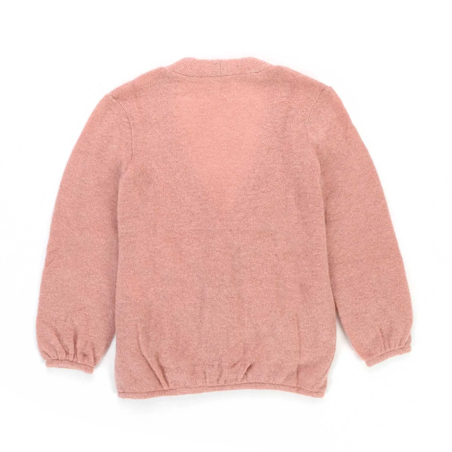 Cardigan Bruna Rosa Bambina E Teenager