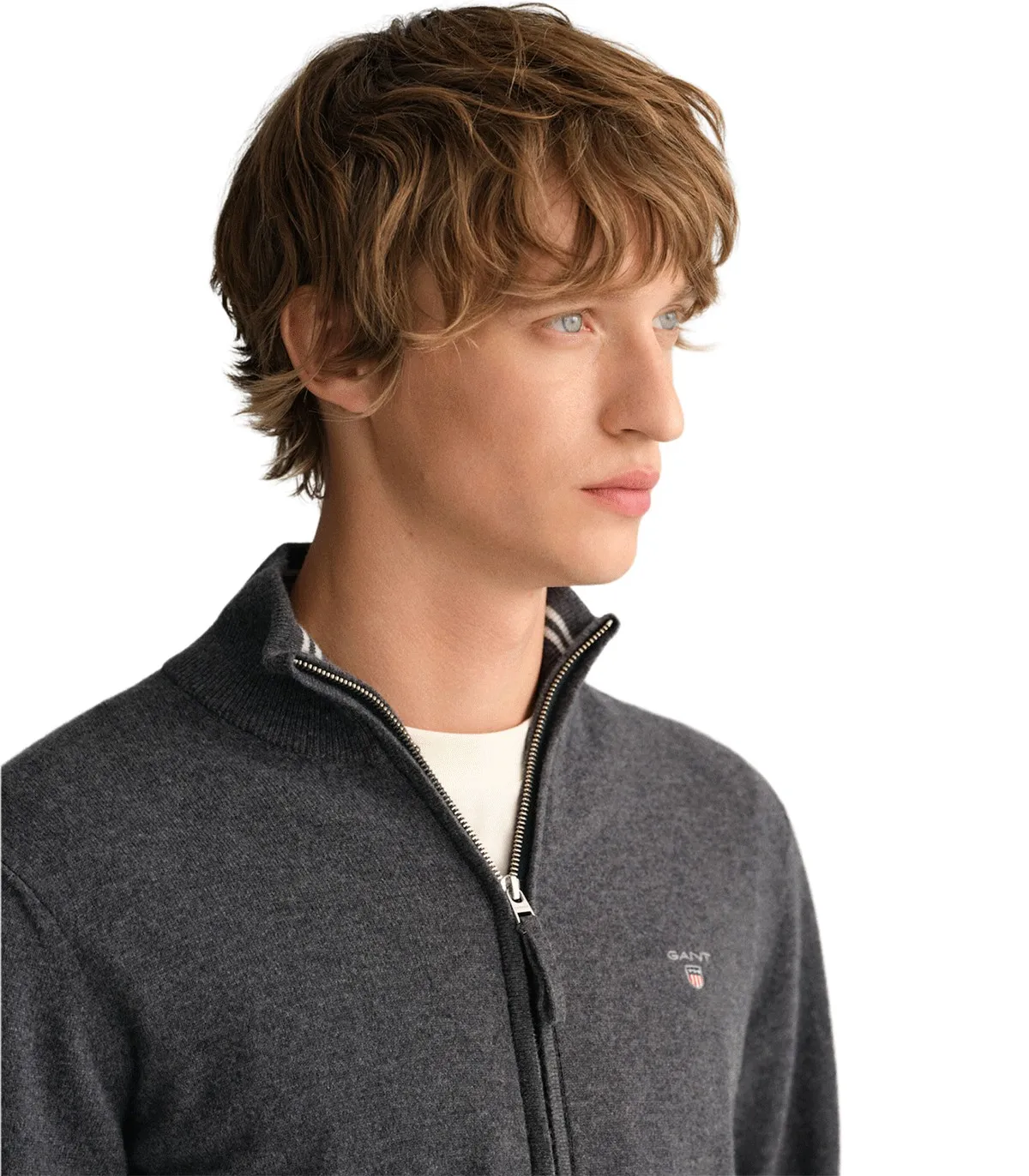 Cardigan full zip da uomo Gant