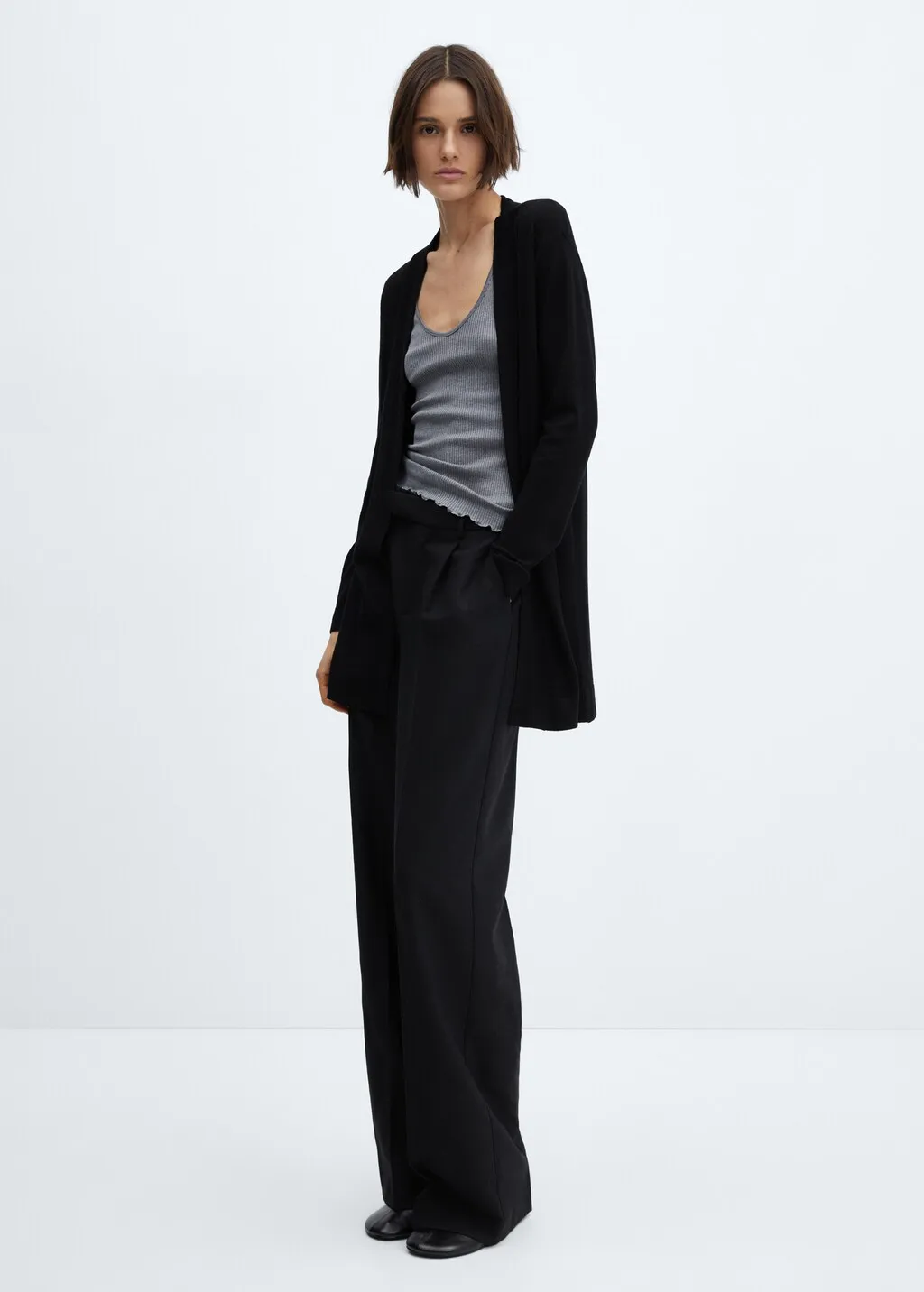 Cardigan maglia sottile