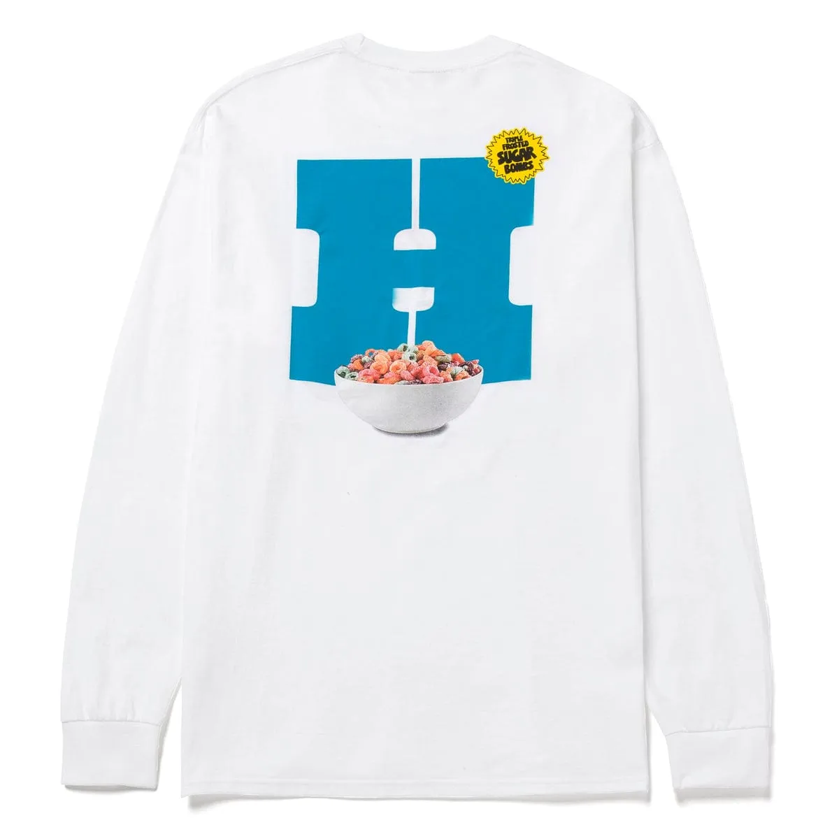 CEREAL KILLER L/S TEE - WHITE