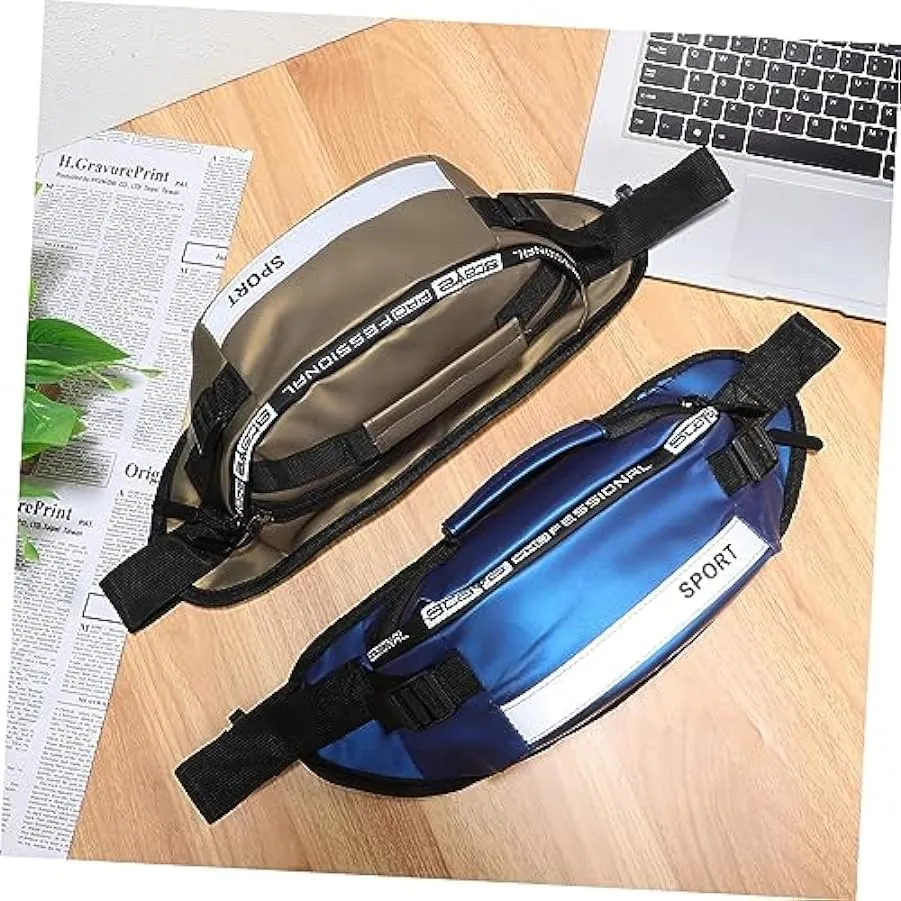 CLISPEED 2 Pz Marsupio Uomo Cintura Corsa Marsupio Sportivo Allaperto Marsupio Per Uomo Marsupio Da Uomo Marsupio Corsa Borse a 