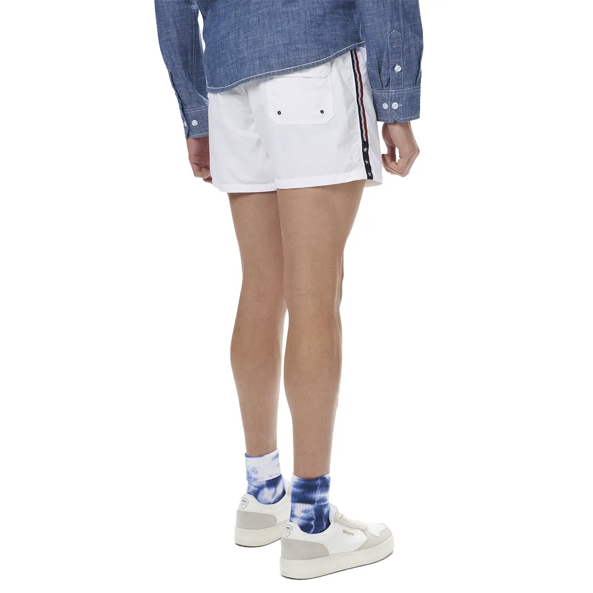 Costume Boxer Blauer Con Striscia