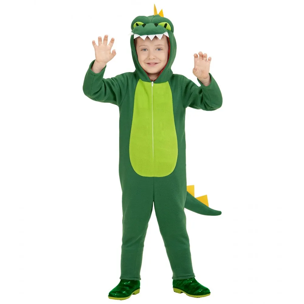 Costume Drago Bambino per Feste a Tema, Carnevale, Taglia 4-5 anni, 116cm