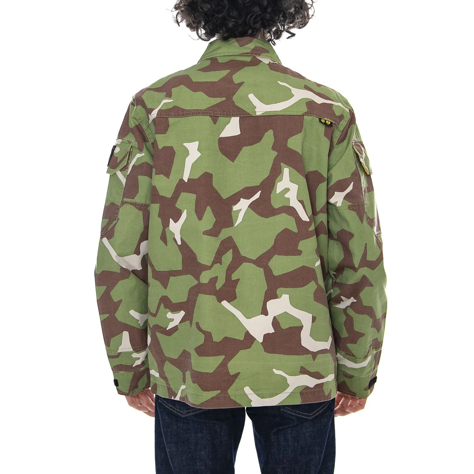 Element Griffin Field Abstract Shirt - Camo - Camicia Uomo Camo / Verde    