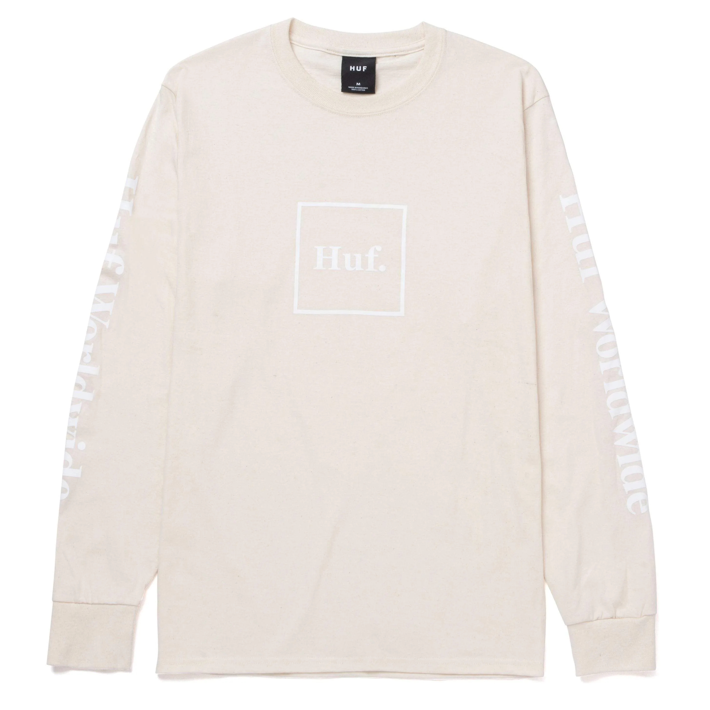 ESSENTIALS DOMESTIC L/S TEE - NATURAL