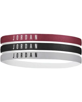 Fascette Elastiche Jordan per Capelli 3 Pezzi