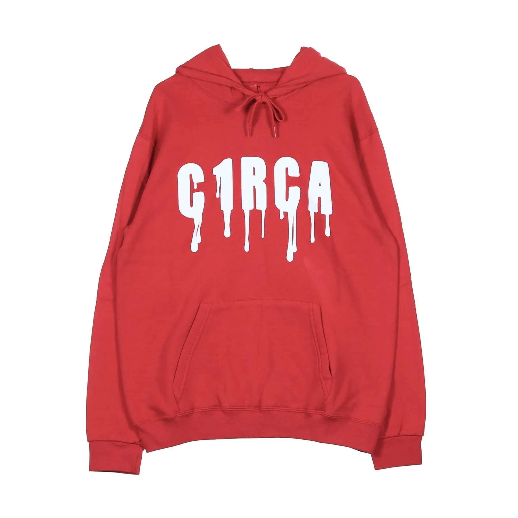 Felpa Cappuccio Uomo Blood Hood Red