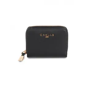 GAELLE - Portafoglio Mini Zip - Nero