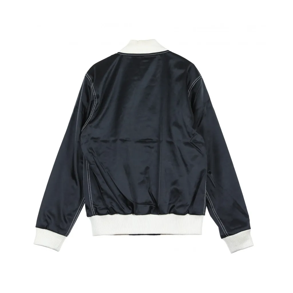 GIUBBOTTO HOMETOWN CHAMPS SATIN JACKET CHIBUL BLACK