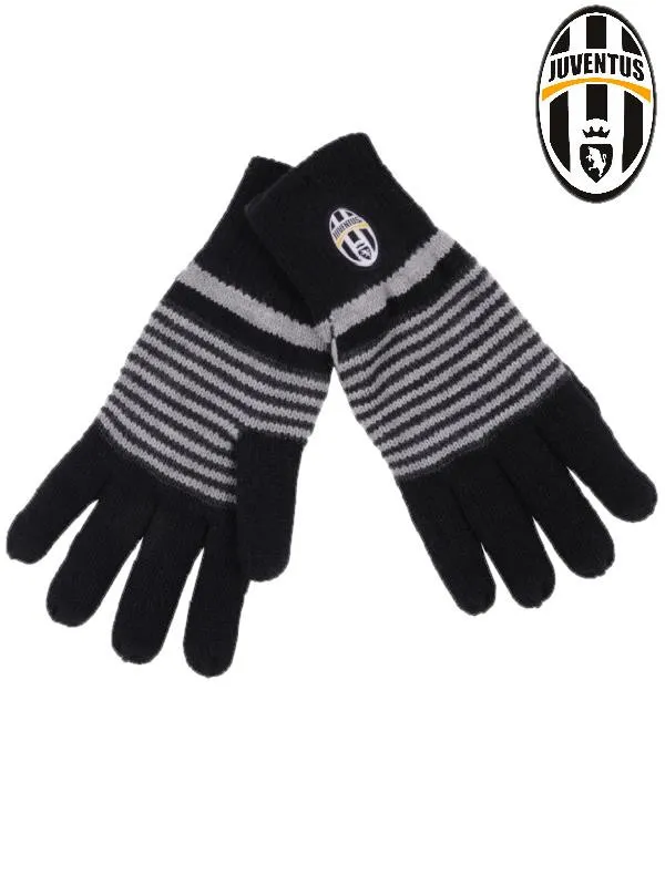 Guanti a righe Juventus F.C. Accessori squadre calcio Juve  *01030