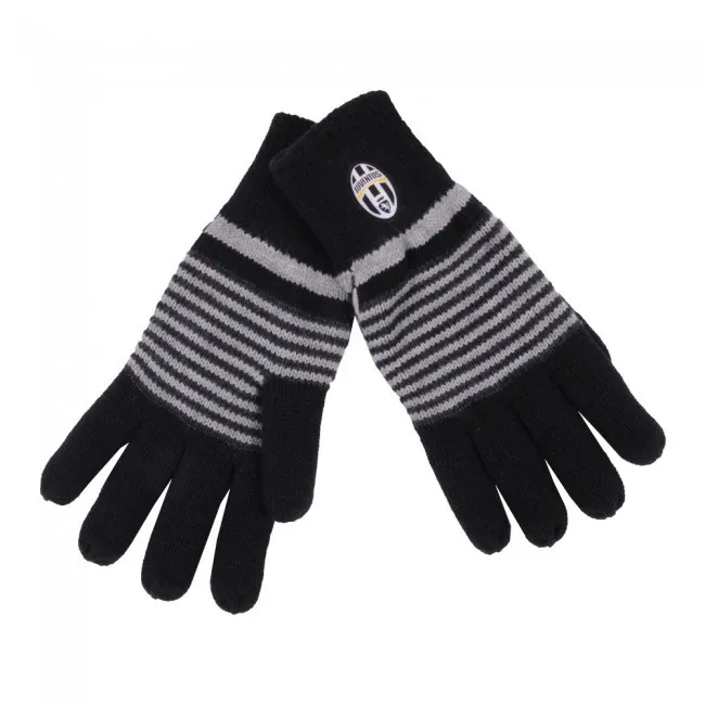 Guanti a righe Juventus F.C. Accessori squadre calcio Juve  *01030