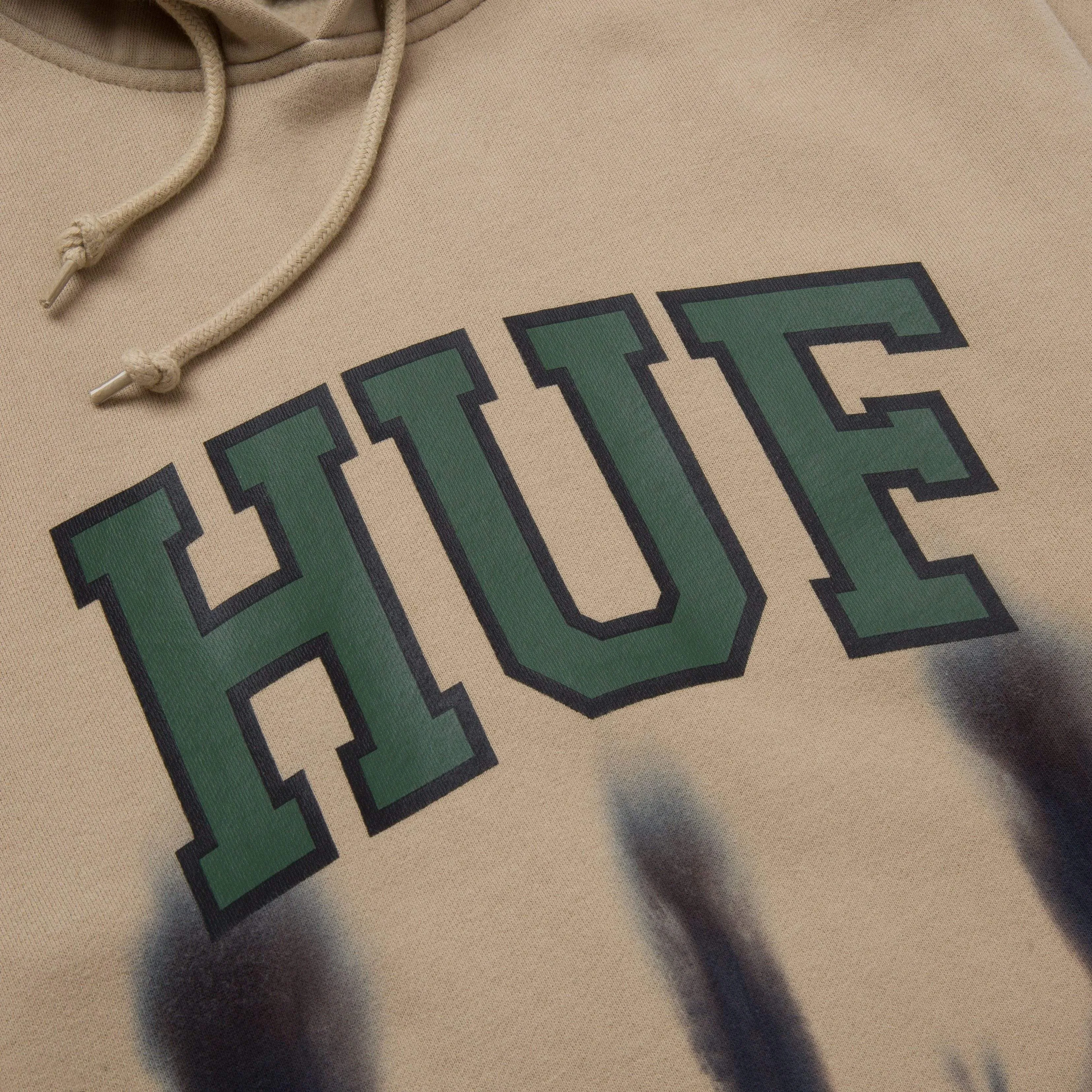 HARTFORD TIEDYE P/O HOODIE - TAN