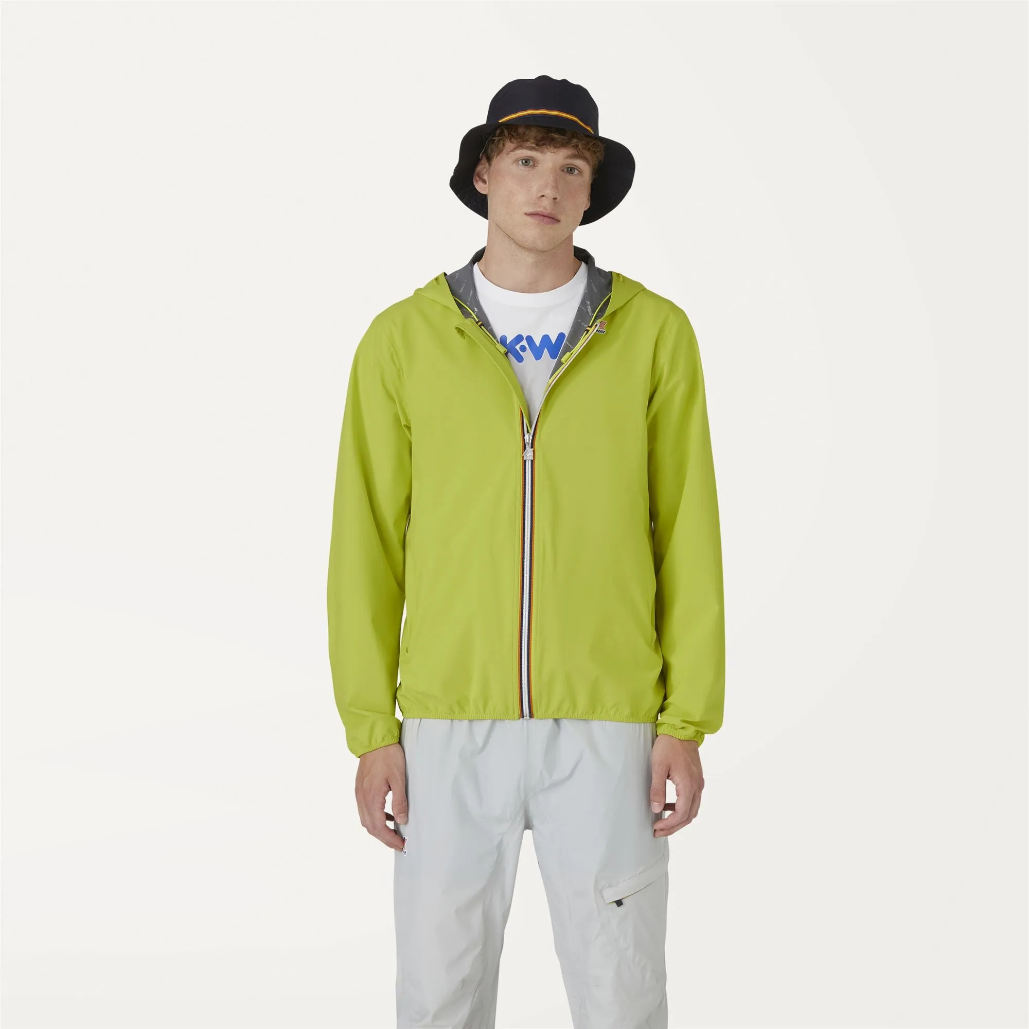 JACQUES STRETCH DOT GREEN SULPHUR