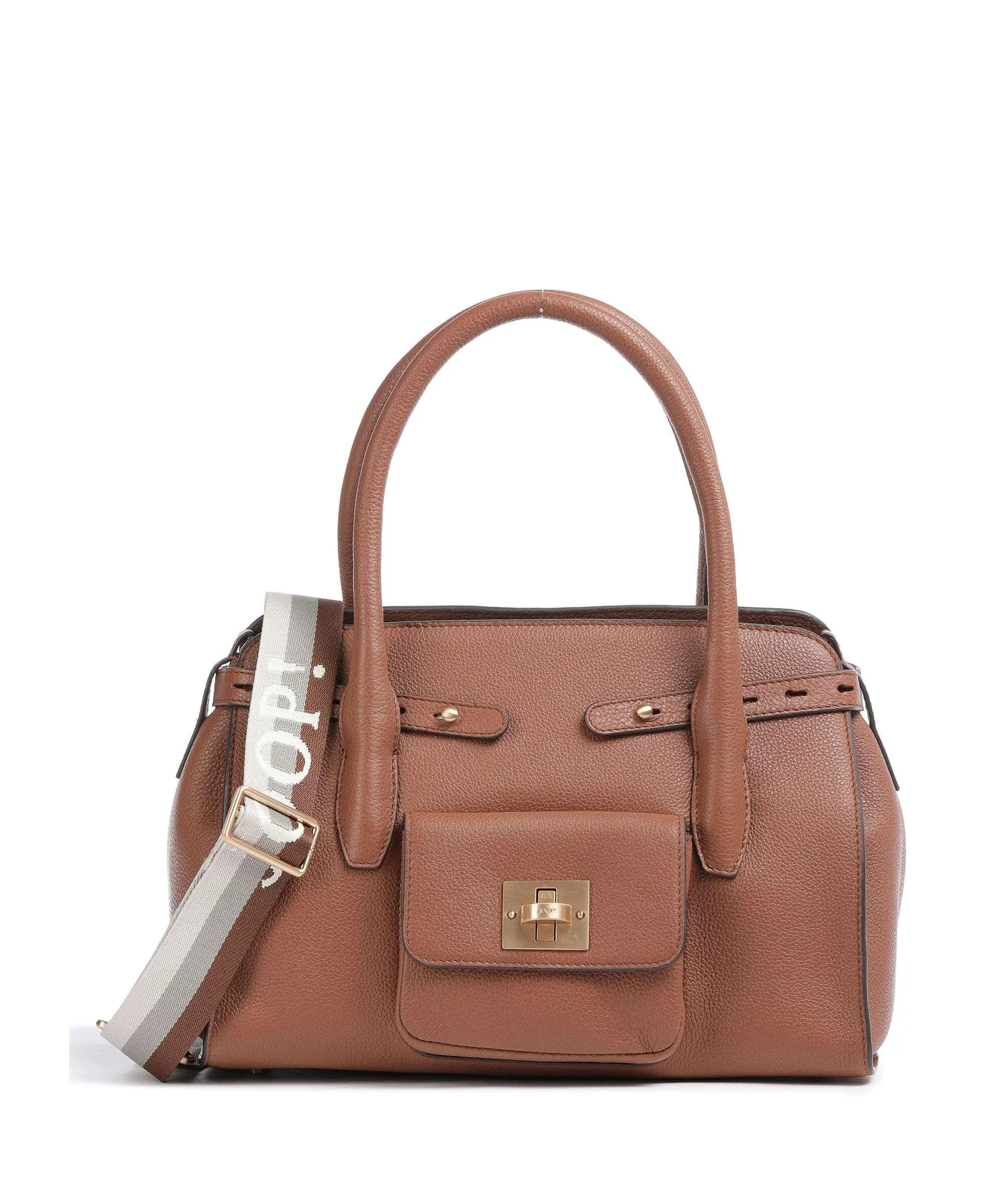  JOOP! Carino Giulia Borsa a mano pelle granulata marrone  