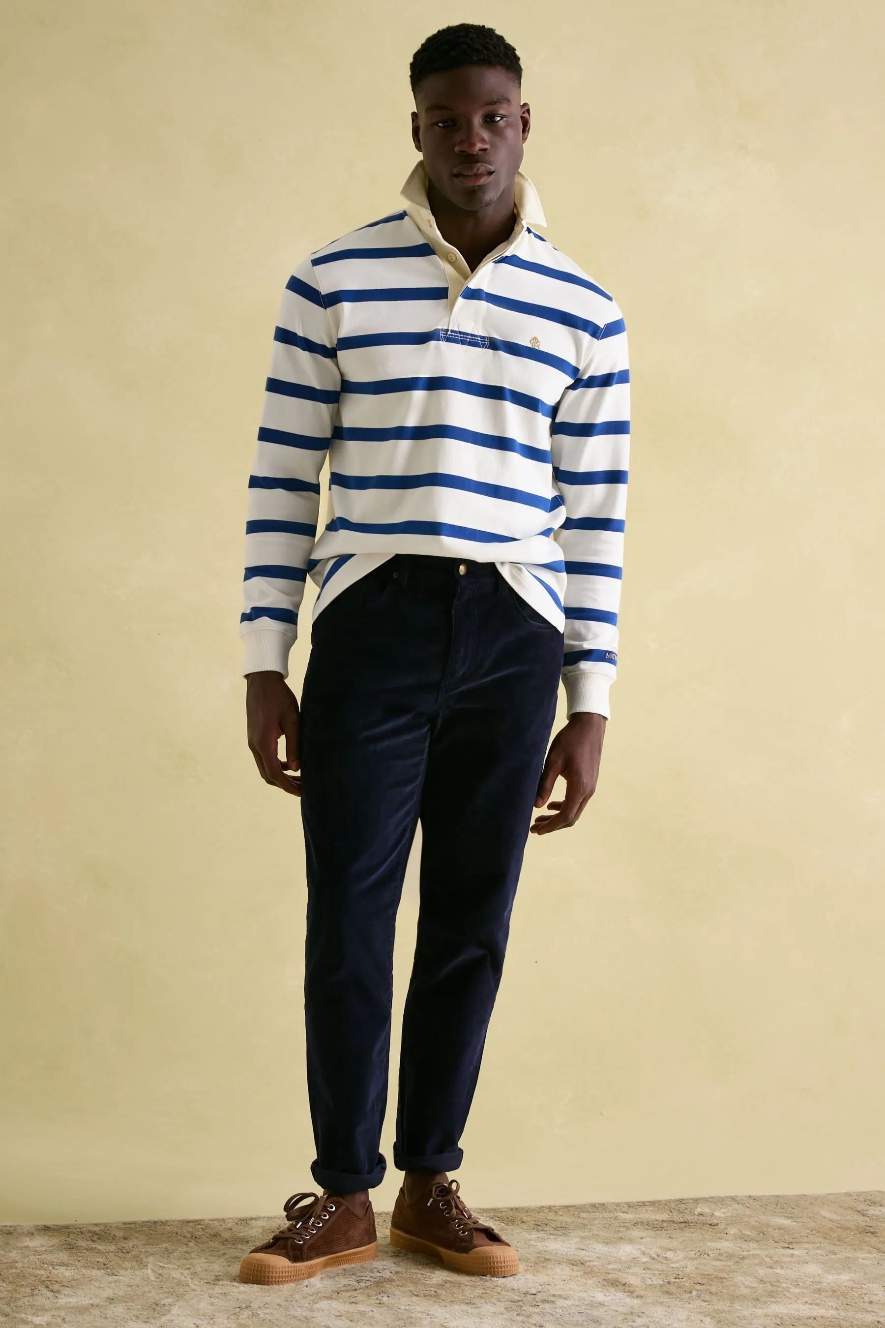 Joules - Pantaloni dritto in velluto a coste