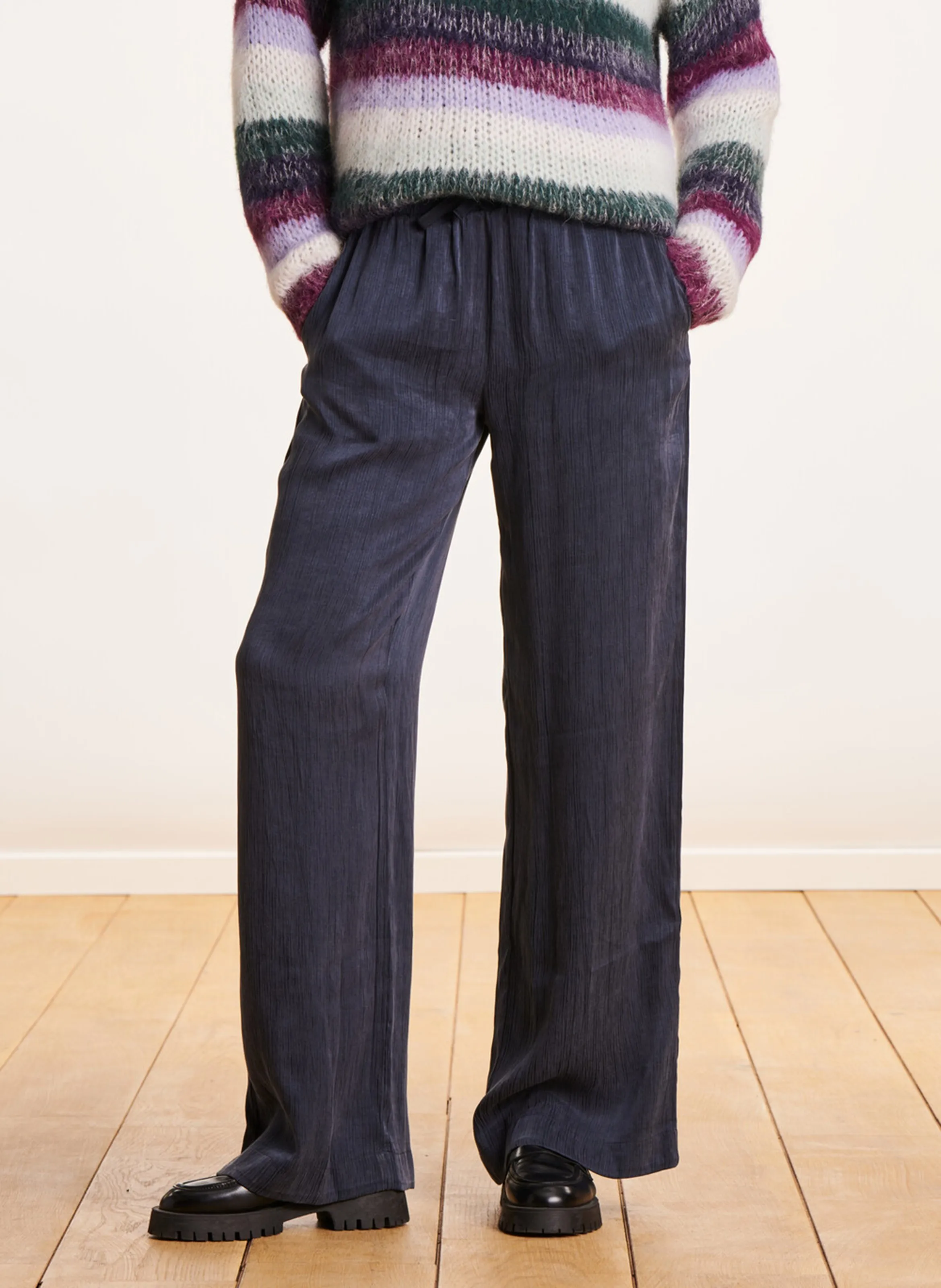  LA FEE MARABOUTEE   Pantalone largo | Blu