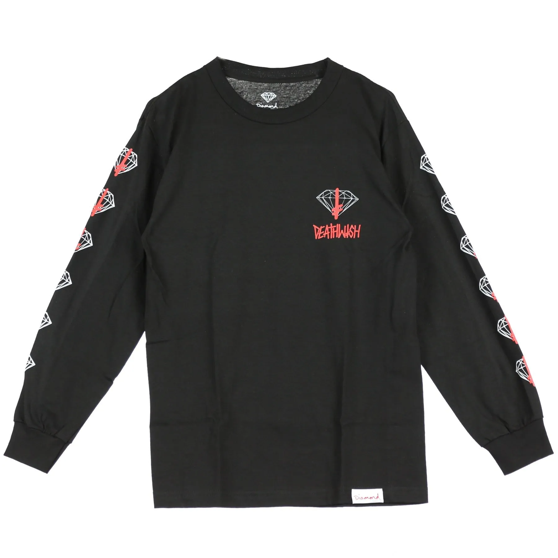 Maglietta Manica Lunga Uomo Deathwish L/s Black