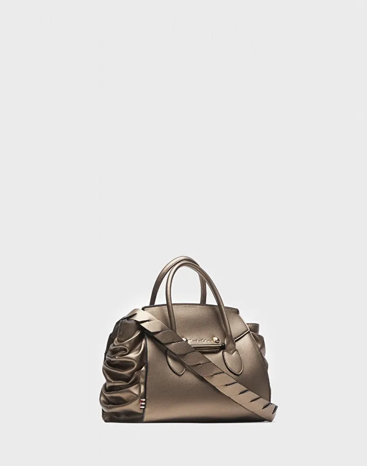 Manila Grace Liko Medium Bag / Bronze