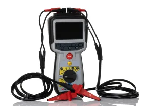 Ohmmetro Megger a Bassa resistenza, 3,2 Ω max, risoluzione 100mΩ