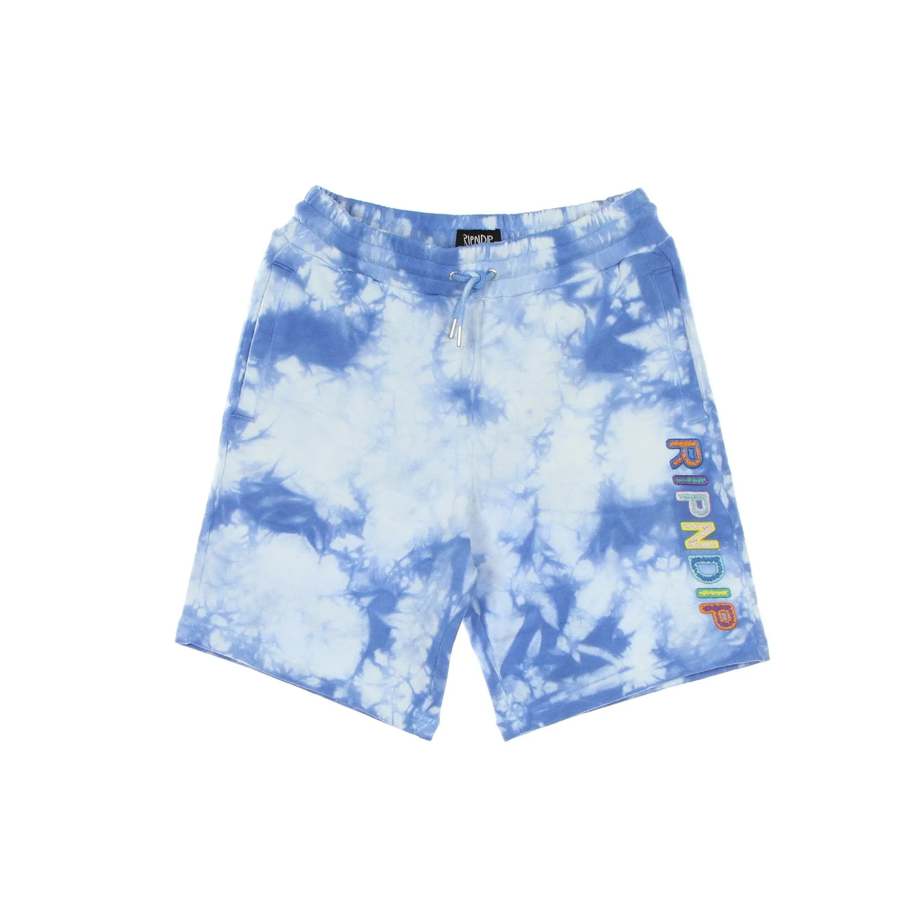 Pantalone Corto Tuta Uomo Prisma Sweatshorts Blue Lightning Wash