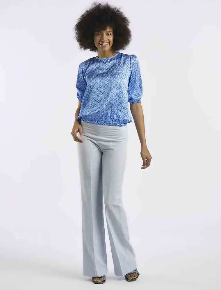 Pantalone Sandro Ferrone - Celeste