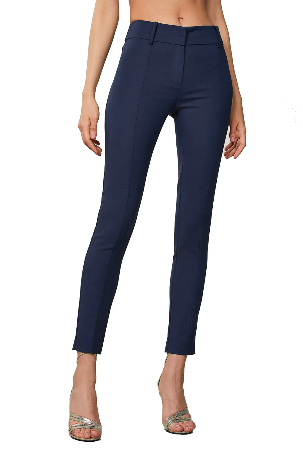 Pantalone Slim alla Caviglia
