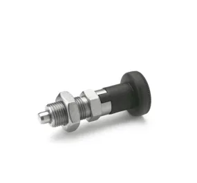 Pistoncino a molla Ganter in Acciaio inossidabile, M12 x 1.5mm, L. 61mm