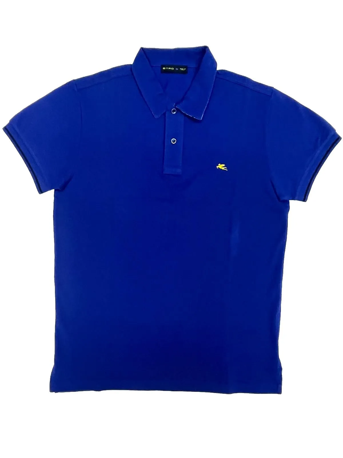 POLO BLU IN COTONE