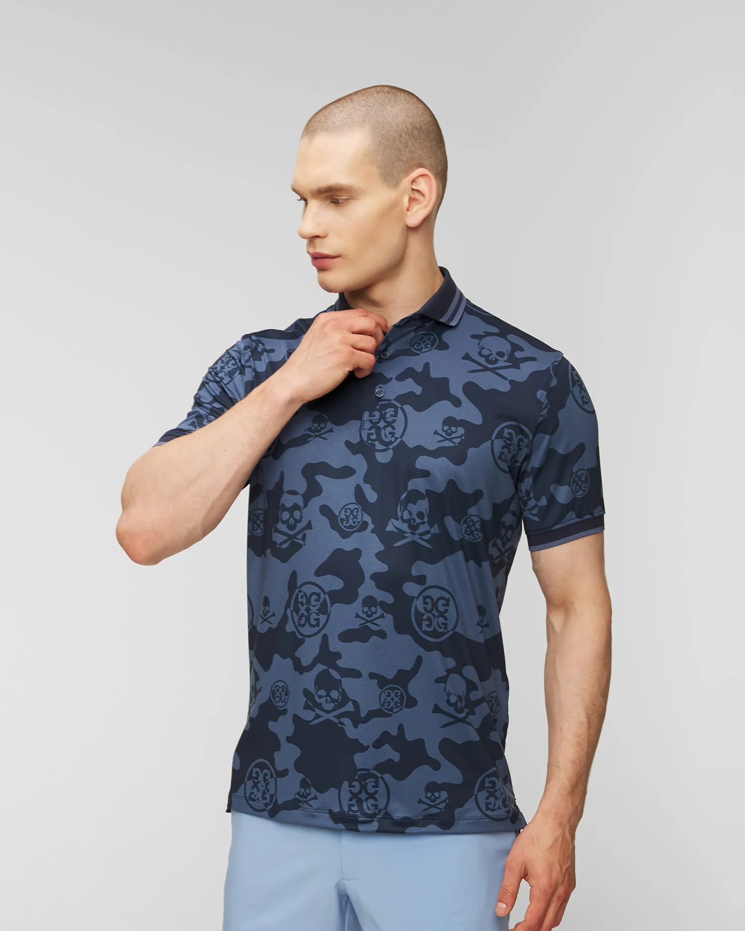 Polo G/Fore Tonal Camo Jersey Polo G4MS23K066-twlt