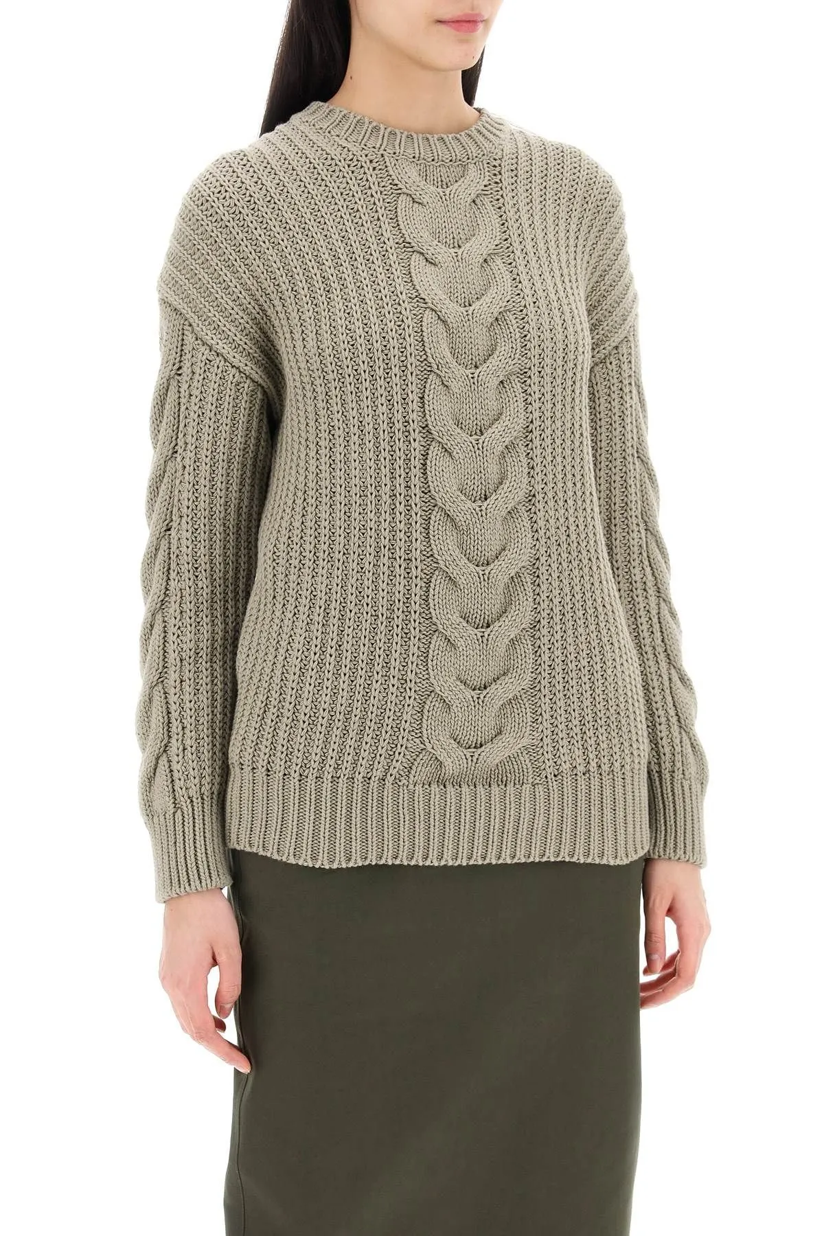 Pullover Acciaio in cotone