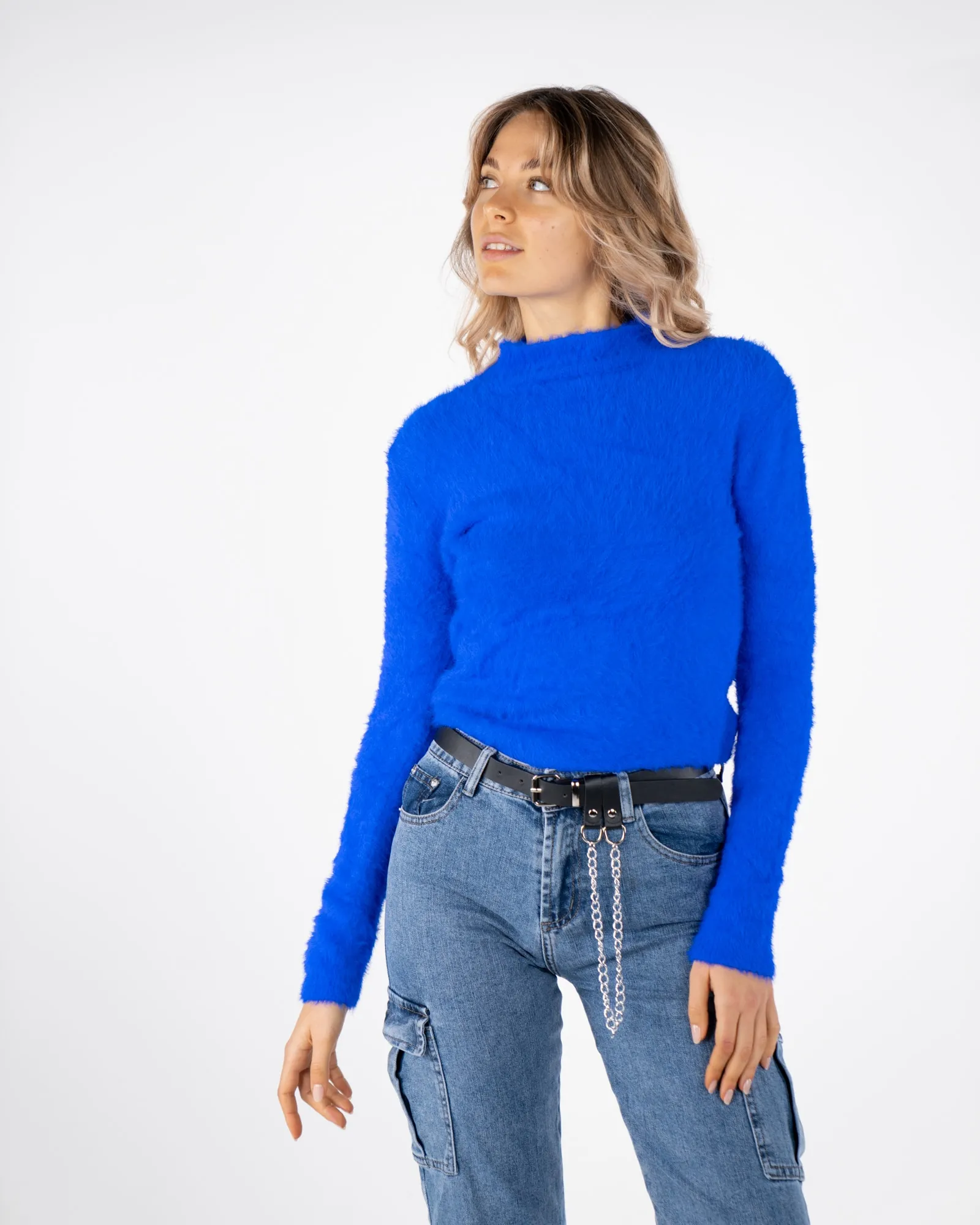 Pullover - Blu elettrico