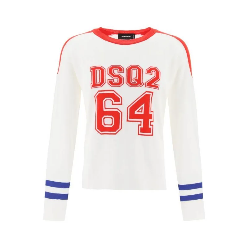 Pullover football DSQ2 64