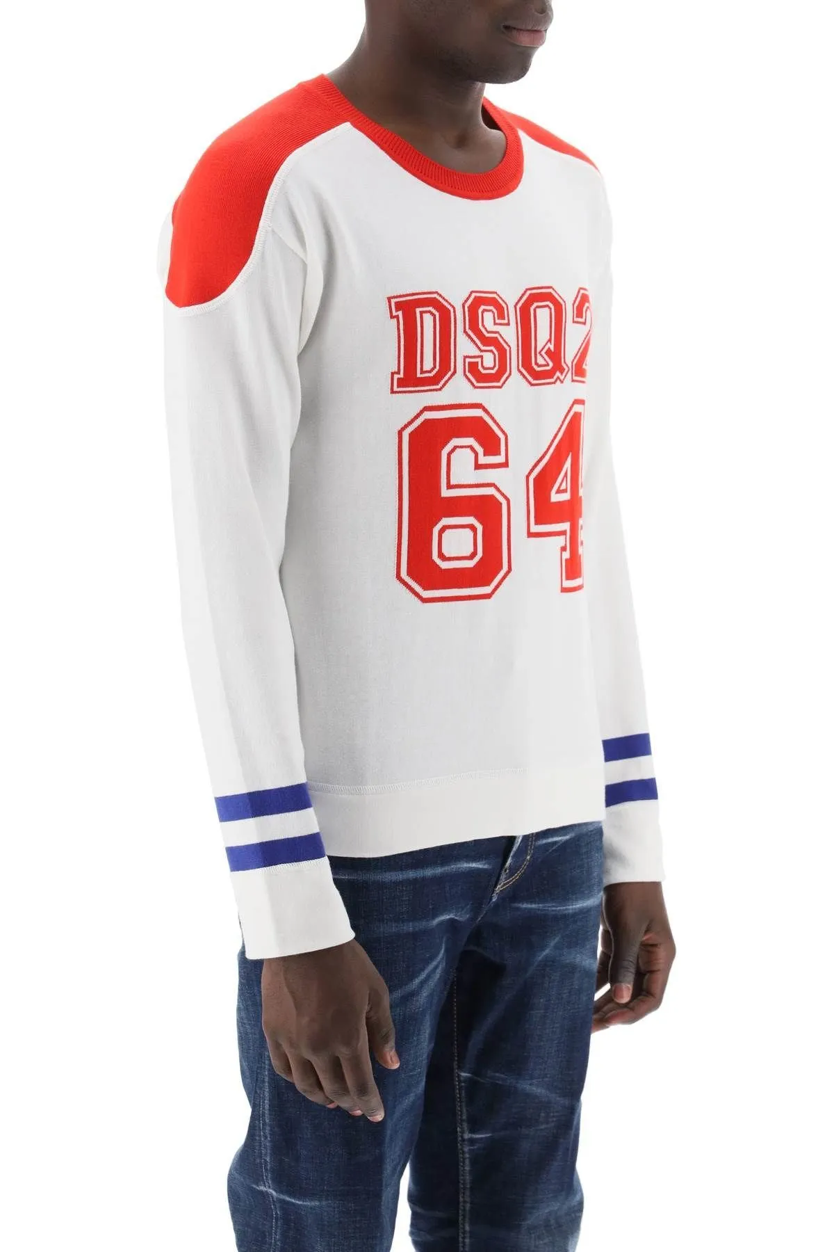 Pullover football DSQ2 64