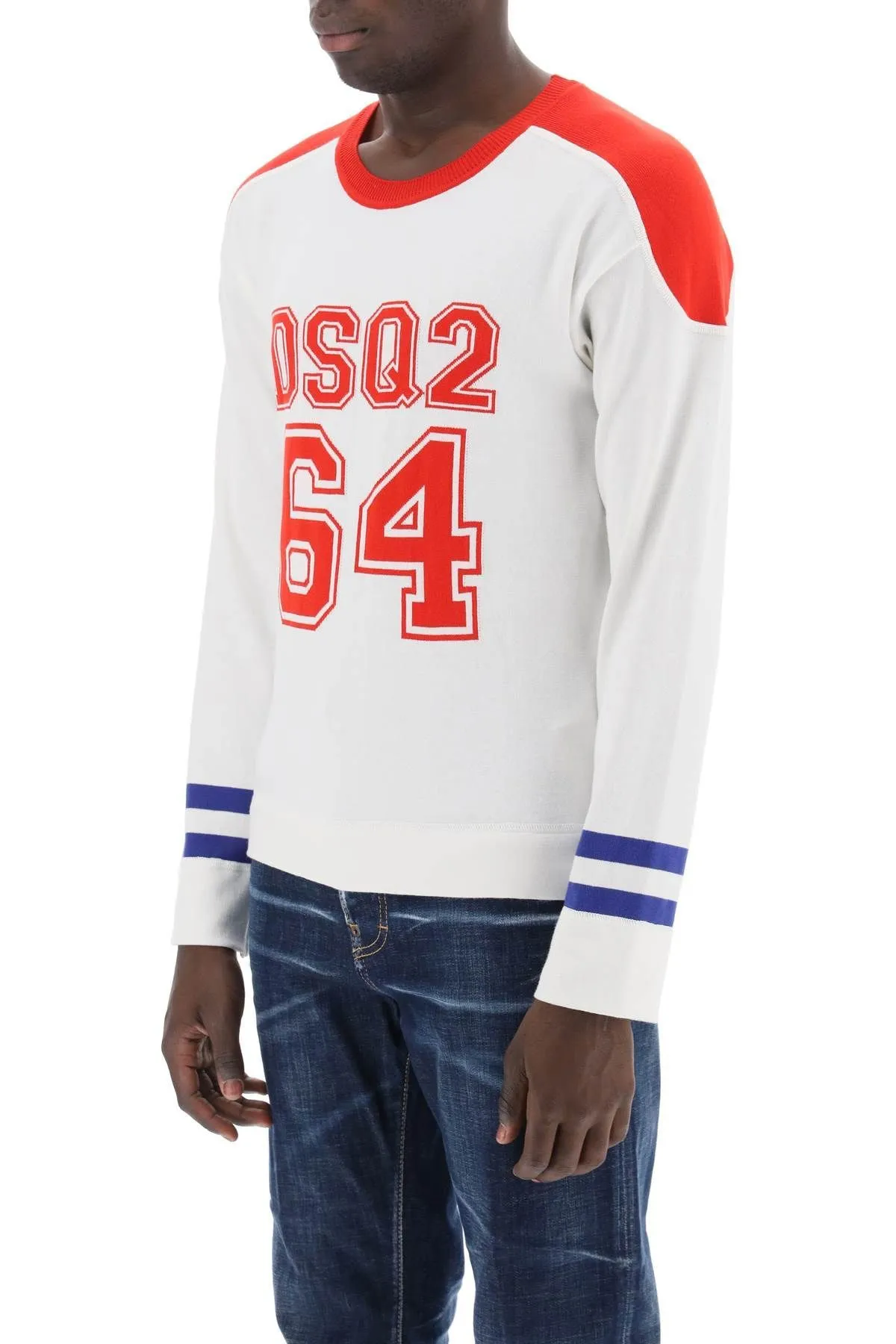 Pullover football DSQ2 64