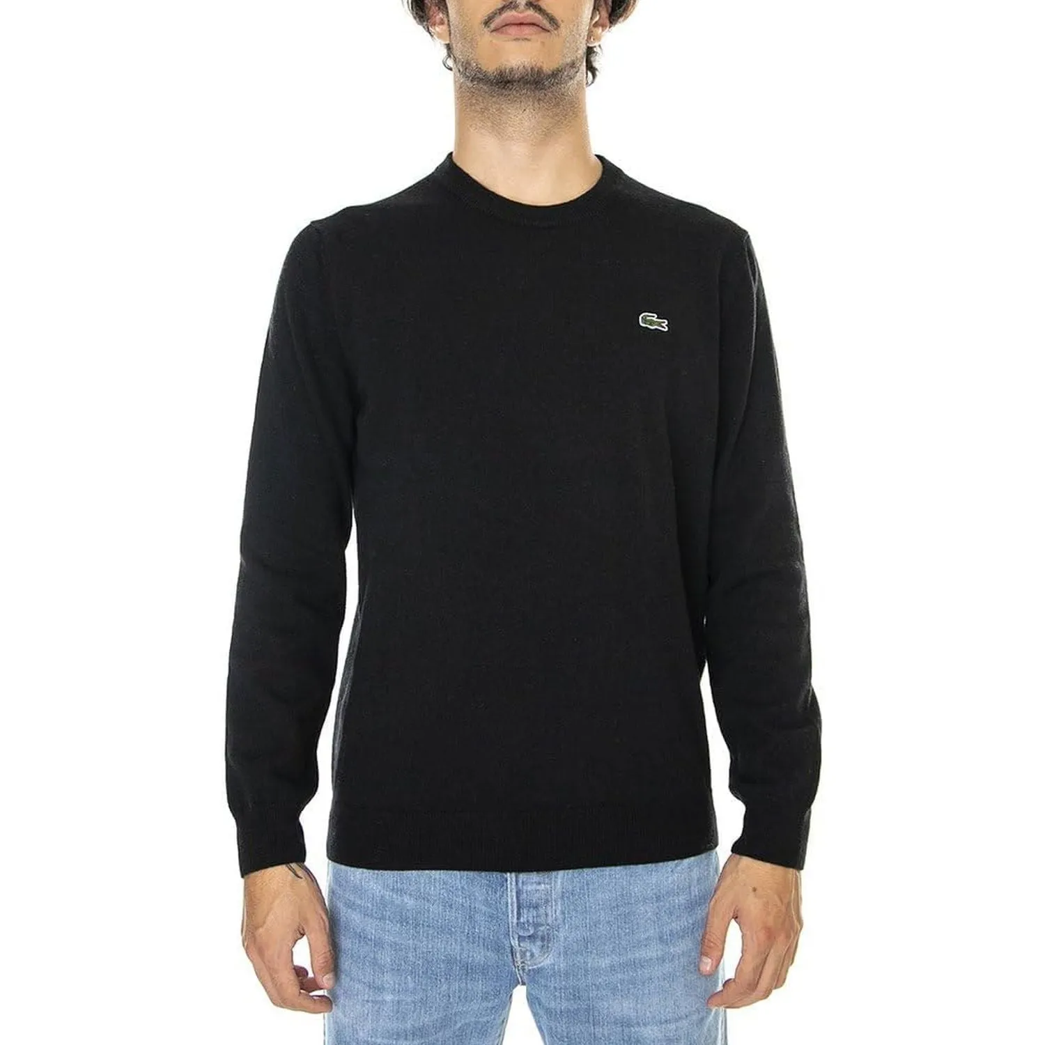 Pullover LACOSTE Uomo Nero