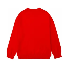 Pullover Rosso Bambino E Teen