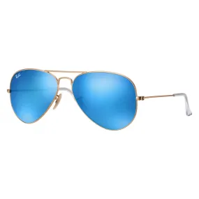 Ray-Ban - RB3025 112/17 - Original Aviator Flash Lenses - Oro - Lente Blu Flash - Occhiali da Sole - Ray-Ban Eyewear