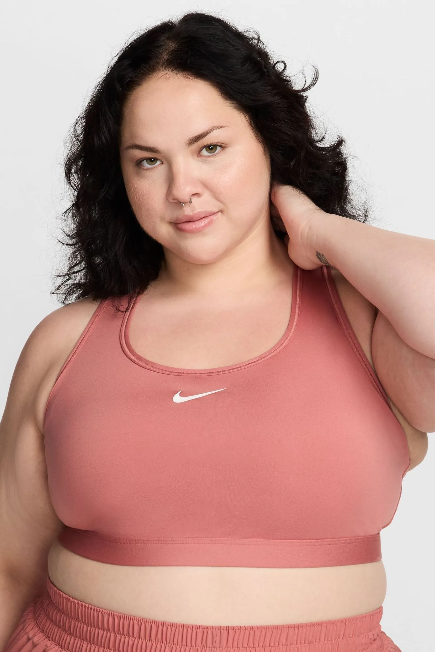 Reggiseno sportivo Nike Curve Swoosh Medium Support