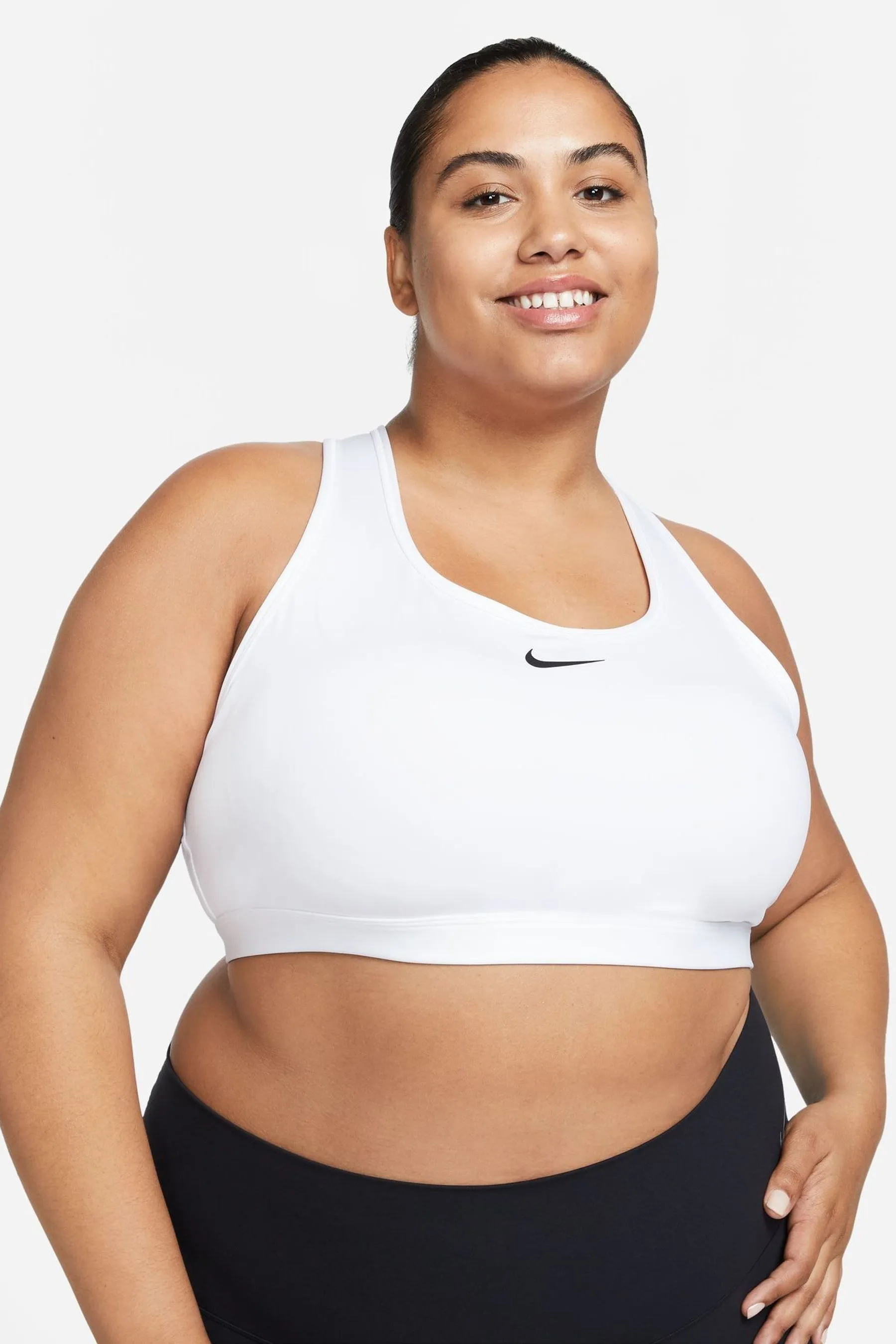 Reggiseno sportivo Nike Curve Swoosh Medium Support