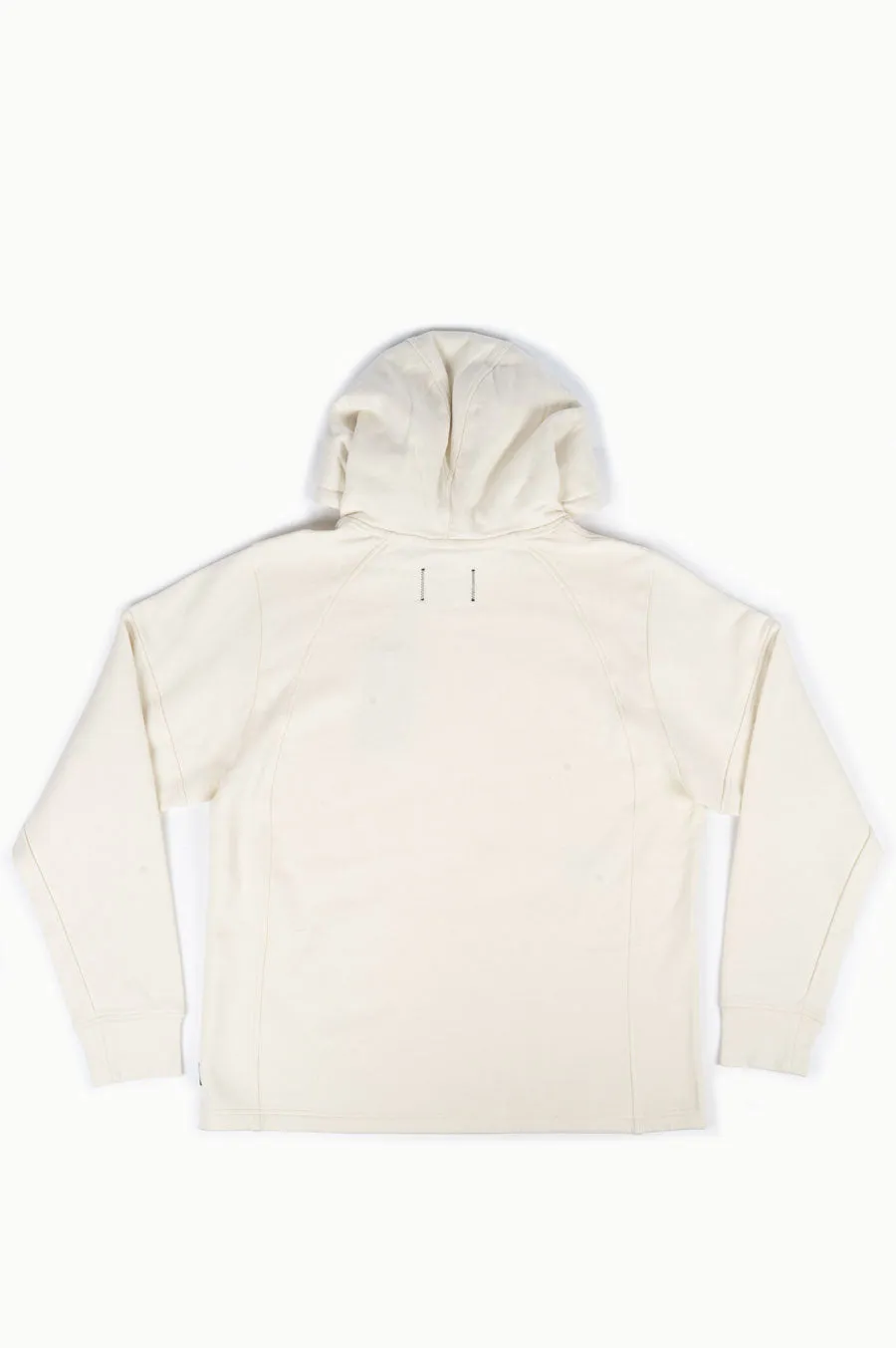 REIGNING CHAMP X JIDE OSIFESO KNIT PULLOVER HOODIE NATURAL